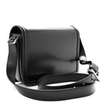 Box Calfskin Monogram Medium Solferino Satchel Black