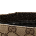 Monogram Flat Messenger Bag Dark Brown