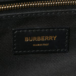 BURBERRY Calfskin Boucle Check Medium Lola Chain Bag Archive Beige