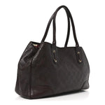 Guccissima Medium Princy Tote Dark Brown