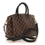 Damier Ebene Odeon Tote PM Black