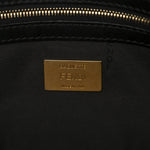 Shearling Vitello Dolce Macro FF 1974 Baguette Tobacco Black
