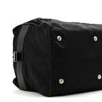 Tessuto Nylon Saffiano Viaggio Duffle Black
