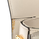 GG Supreme Monogram Horsebit 1955 Shoulder Bag Beige Mystic White