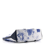 Monogram Watercolor New Tote GM Blue