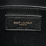 Smooth Calfskin Small Manhattan Shoulder Bag Black
