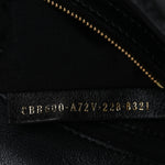 Nappa FF 1974 Embossed Baguette Black