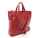 Goyardine Voltaire Tote Red