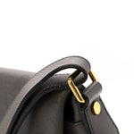 Calfskin Medium Shaded Jennifer Crossbody Bag Grey