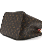 Monogram Braided Neonoe Coquelicot