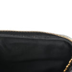 Lambskin Quilted Medium Girl Shoulder Bag White Black