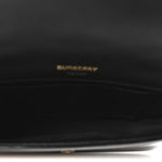 Patent Quilted Horseferry Print Lola Bum Bag Black
