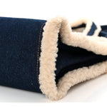 X UGG Denim Shearling Medium Shopping Bag Raw Denim