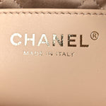Shiny Calfskin Quilted Mini Chanel 22 White