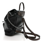 Lambskin Monogram Montsouris Vibe PM Black