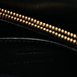 Calfskin Y Quilted Monogram Small Loulou Chain Satchel Black