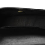Metallic Glazed Calfskin Small Boy Flap Black Gold