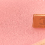 Lambskin Quilted Large CC In Love Heart Bag Light Pink
