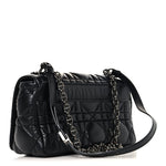 Calfskin Macrocannage Large Caro Bag Black