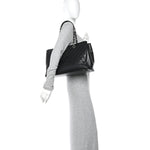 Caviar Quilted XL Grand Shopping Tote GST Black