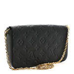 Empreinte Pochette Felicie Chain Wallet Black