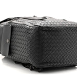 Calfskin Intrecciato Sassolungo Backpack Black Multicolor