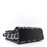 Denim Jacquard Large The Monogram Tote Bag Denim Blue