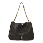 Lambskin Matelasse Monogram Large Jamie 4.3 Light Musk