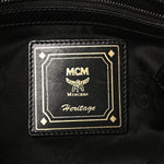 Visetos Heritage Medium Boston Bag Black