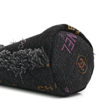 Denim Quilted Mood Mini Bucket With Chain Black Multicolor