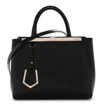 Patent Vitello Elite Petite 2Jours Tote Black