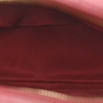 Calfskin Quilted CC Small Vanity Case Dark Red