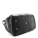 Lambskin Cannage Granville Polochon Black