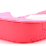 Calfskin Gomme Mini Loubila Chain Shoulder Bag Fluo Pink