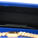 Grain De Poudre Small Classic Monogram Kate Satchel Royal Blue