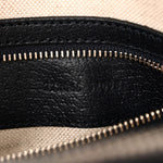 GG Supreme Monogram Web Medium Ophidia Top Handle Bag Beige Blue