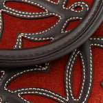 Suede Amazona 36 Burgundy