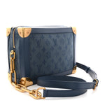 Denim Monogram Soft Trunk Navy
