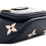 Empreinte Monogram Giant Mini By The Pool Bumbag Blue Beige