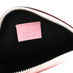GG Supreme Monogram Psychedelic Round Shoulder Bag Black Multicolor Sugar Pink