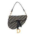 Oblique Saddle Bag Blue