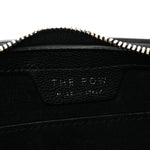 Grained Calfskin Small Everyday Shoulder Bag Black