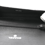Aged Calfskin Chevron Quilted Reissue Belt Bag So Black