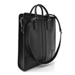 Dollar Pigprint Koi Calfskin Interlocking G Tote Bag Black