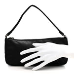 Tessuto Nylon Pochette Bag Black