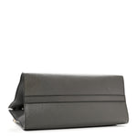 Saffiano Cuir Calfskin Medium Monochrome Top Handle Tote Ardesia