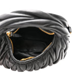 Nappa Matelasse Mini Wander Hobo Black