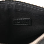 Agneau Arena Crystal Neo Nano Cagole Handbag Black