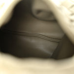 Calfskin Intrecciato Mini Hop Travertine