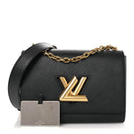 Epi Twist Shoulder Bag MM Black